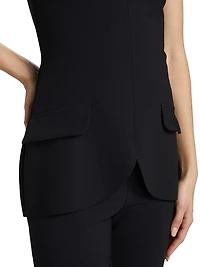 Manou Strapless Tailored Top