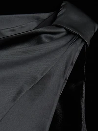 Yamatis Asymmetric Velvet Top