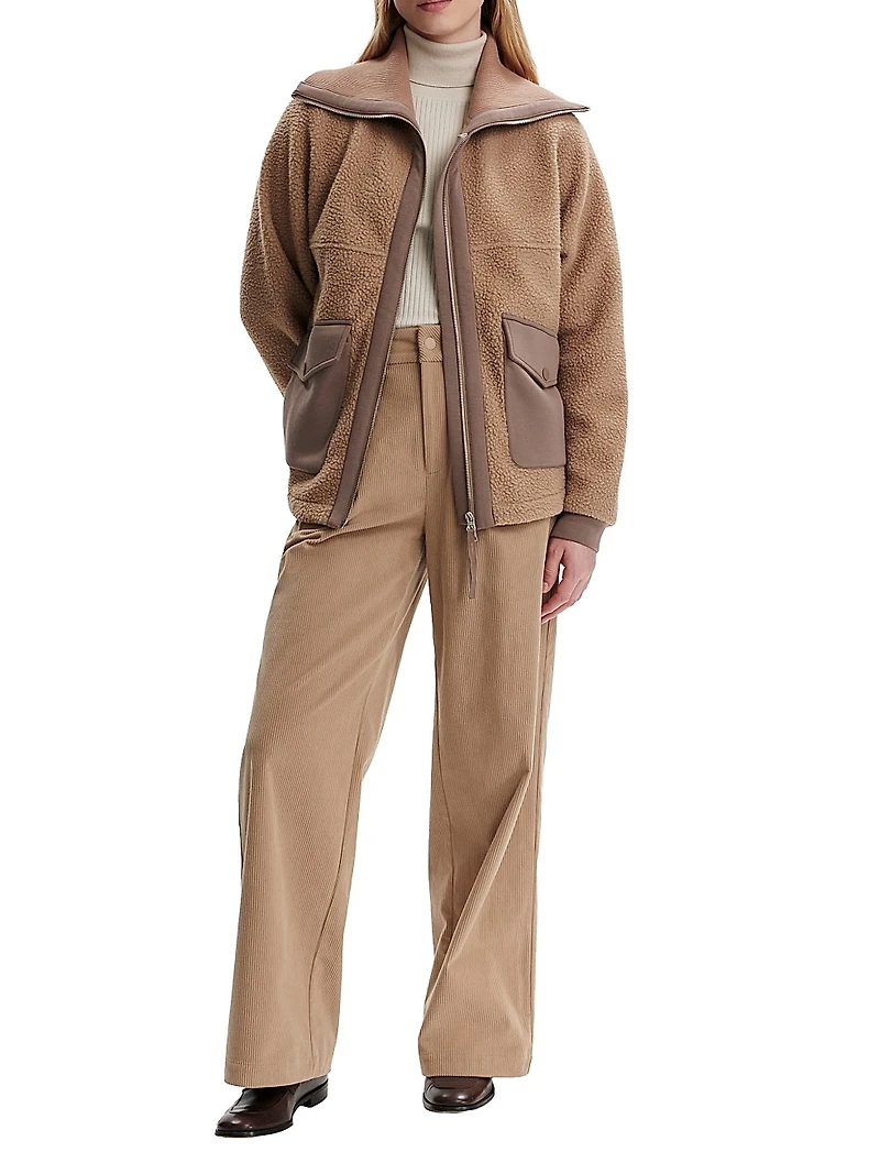 Eleanor Fleece Zip-Up Jacket