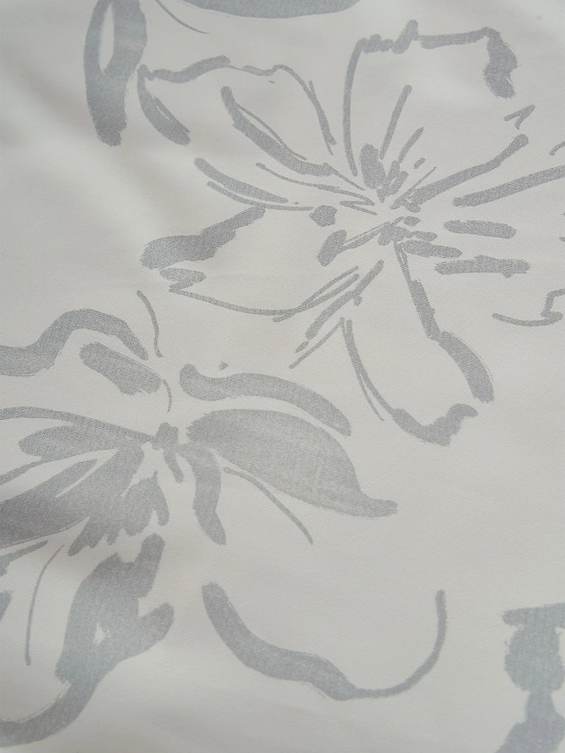 Nevean Asymmetric Floral Caftan