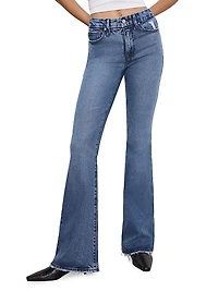 Soft Tech Good Legs Flare Jeans