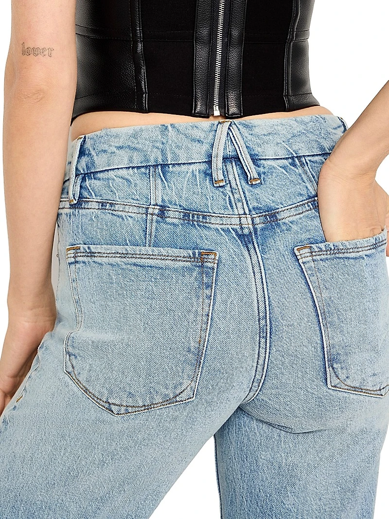 Good Icon Straight Jeans