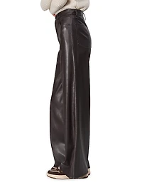 Sofie Faux Leather Flared Pants