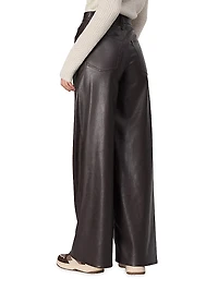 Sofie Faux Leather Flared Pants