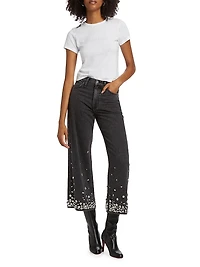 Logo-Studded Short-Sleeve T-Shirt