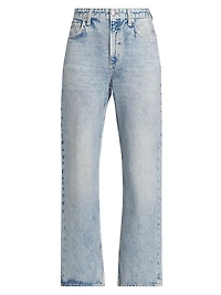 Miramar Shea High-Rise Straight-Leg Jeans