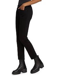 Dre Low-Rise Slim Boyfriend Jeans