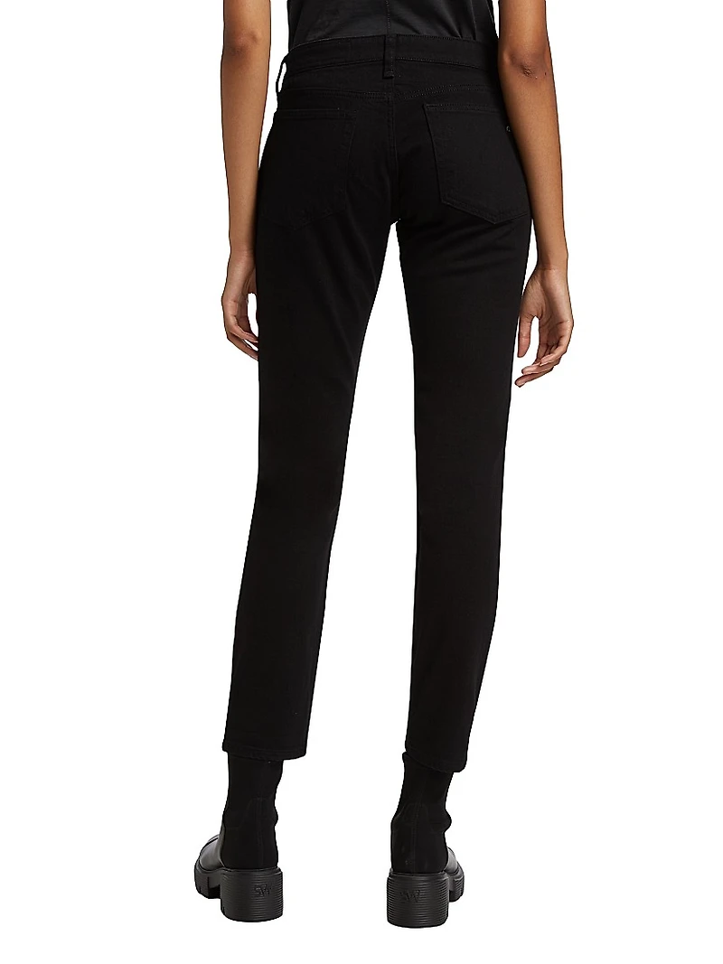 Dre Low-Rise Slim Boyfriend Jeans