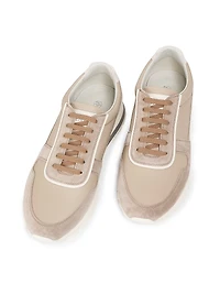 Leather Low-Top Sneakers