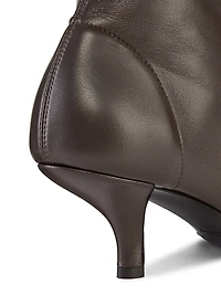 The Heeled Sock 55MM Leather Boots