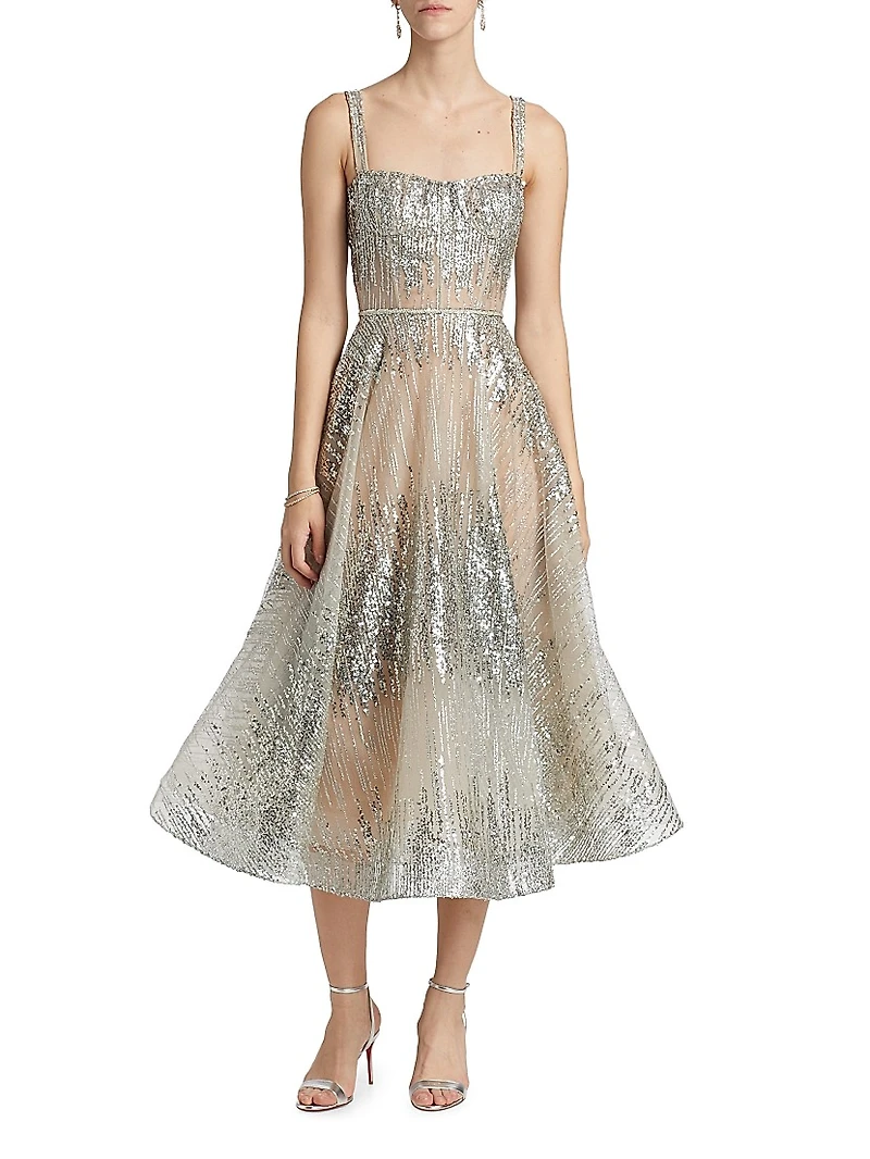 Mademoiselle Fit & Flare Dress