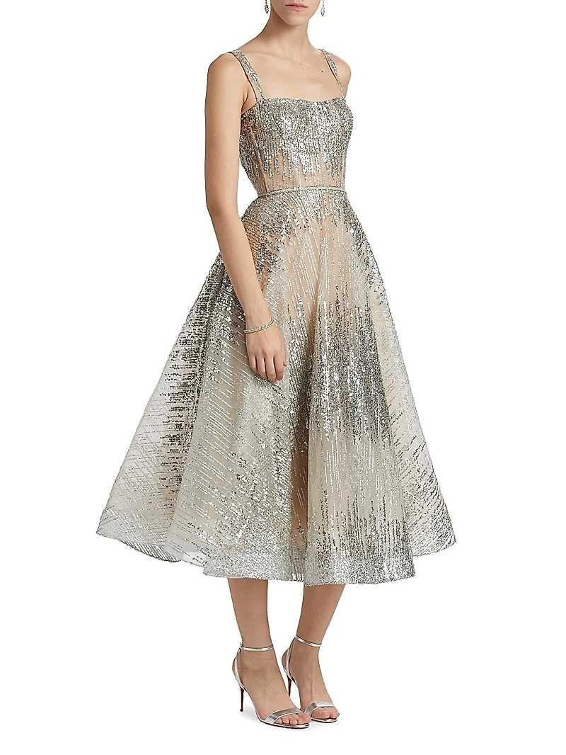 Mademoiselle Fit & Flare Dress