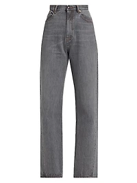 Marengo Sayula High-Rise Straight-Leg Jeans
