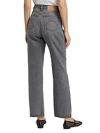 Marengo Sayula High-Rise Straight-Leg Jeans