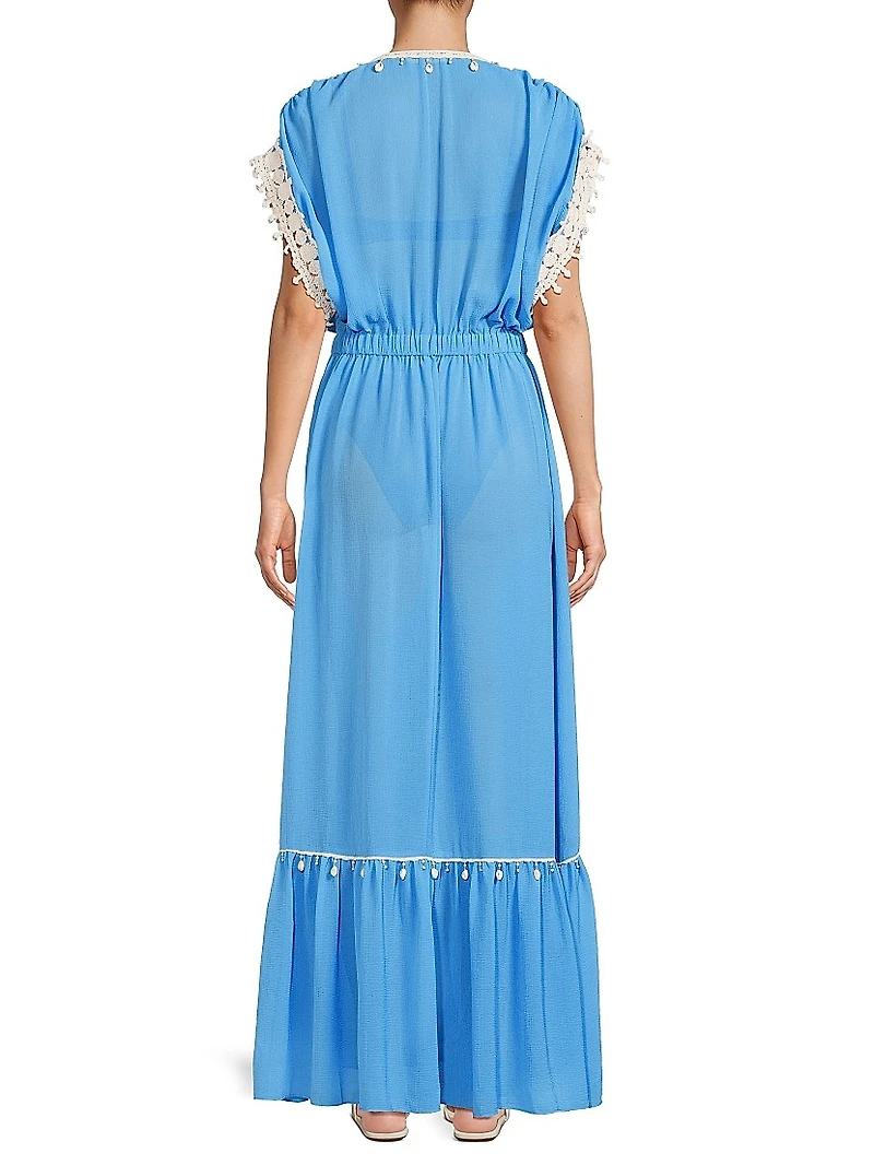 Nikolai Tasseled Open Caftan