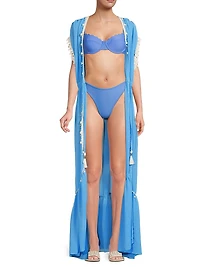 Nikolai Tasseled Open Caftan