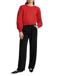 Origen Milagros Alpaca-Wool Sweater