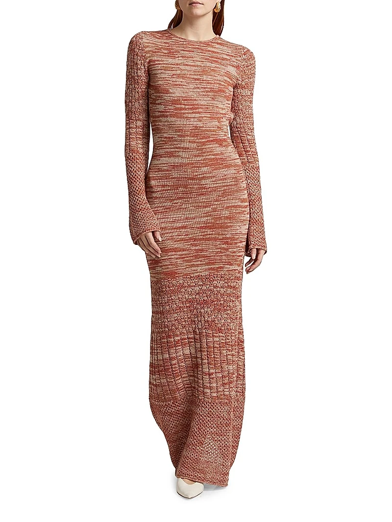 Origen Murga Alpaca-Wool Maxi Dress