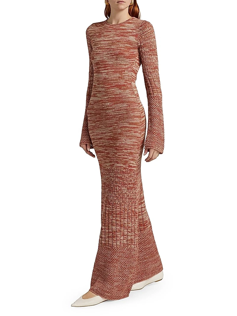 Origen Murga Alpaca-Wool Maxi Dress