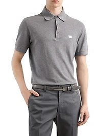 Pique Cotton Polo Shirt