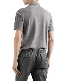 Pique Cotton Polo Shirt