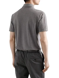 Pique Cotton Polo Shirt