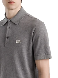 Pique Cotton Polo Shirt