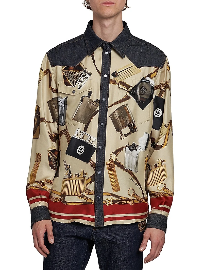 Lighter Silk-Cotton Shirt