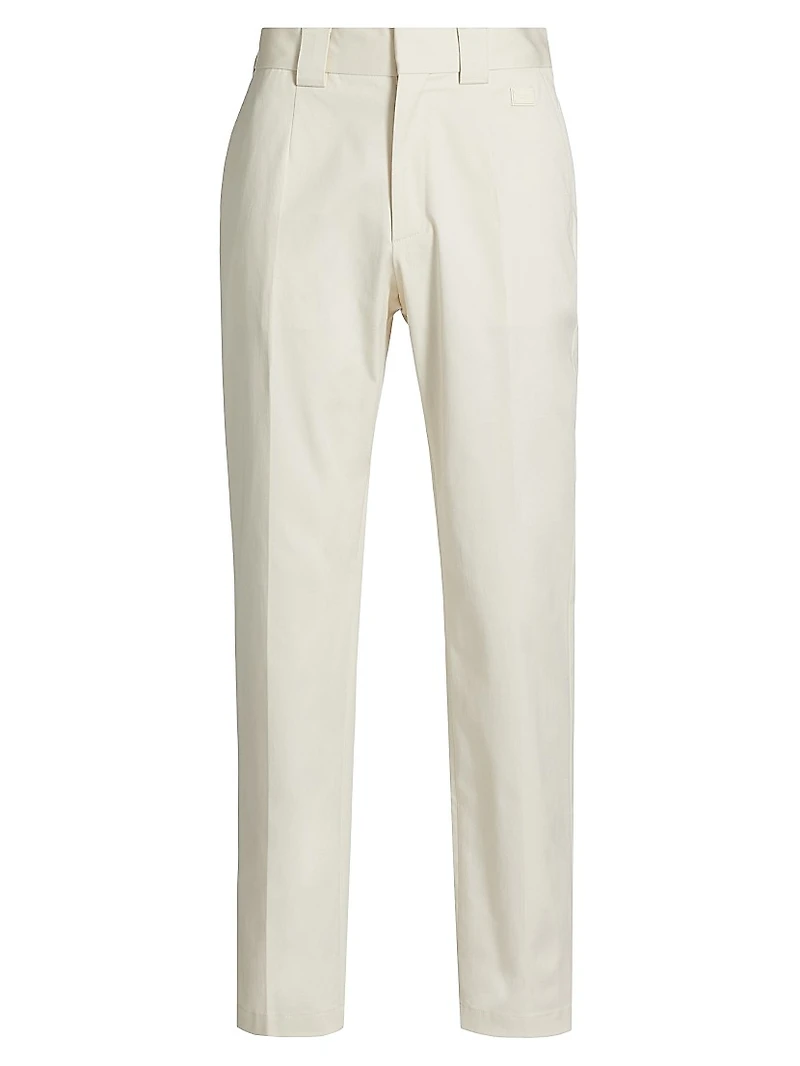 Stretch-Cotton Gabardine Trousers