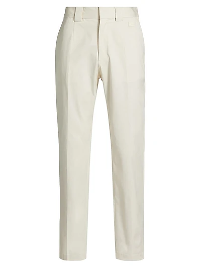 Stretch-Cotton Gabardine Trousers