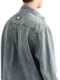 Embellished Denim Shirt