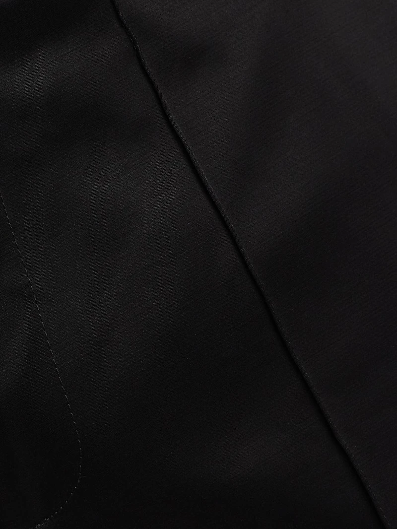 Satin Flare Trousers