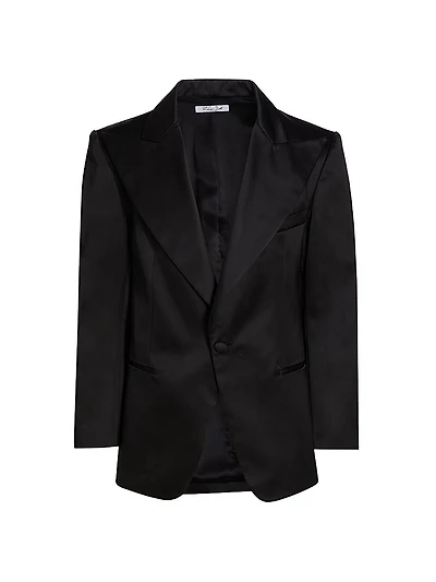 Satin Suit Jacket