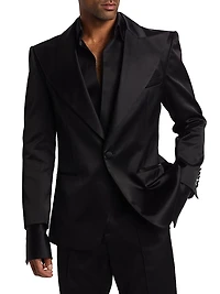 Satin Suit Jacket