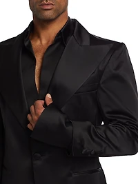 Satin Suit Jacket