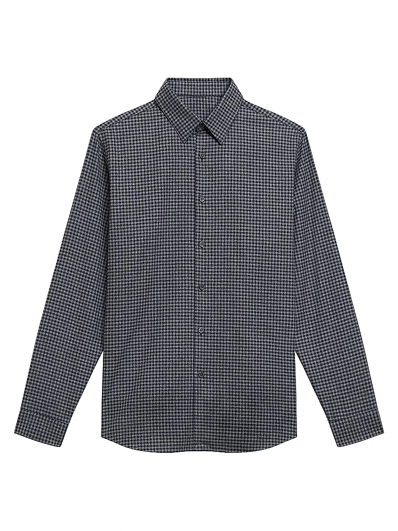 Irving Gingham Button-Up Shirt