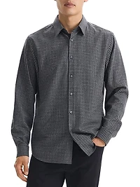 Irving Gingham Button-Up Shirt