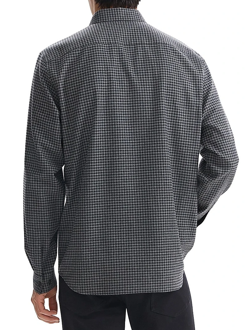 Irving Gingham Button-Up Shirt