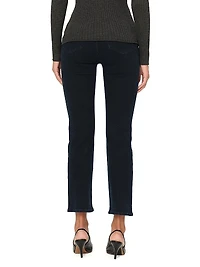 Mara Straight Mid Rise Instasculpt Ankle Jeans