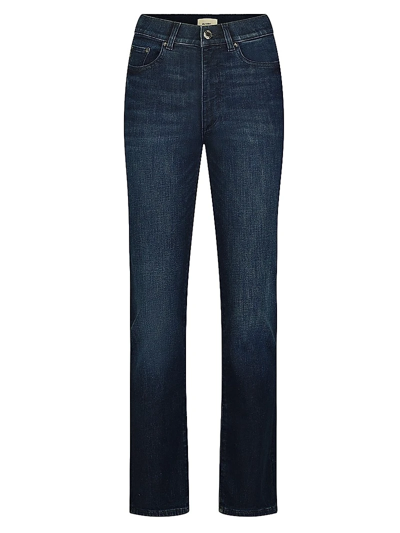 Halle Straight High Rise Instasculp Jeans