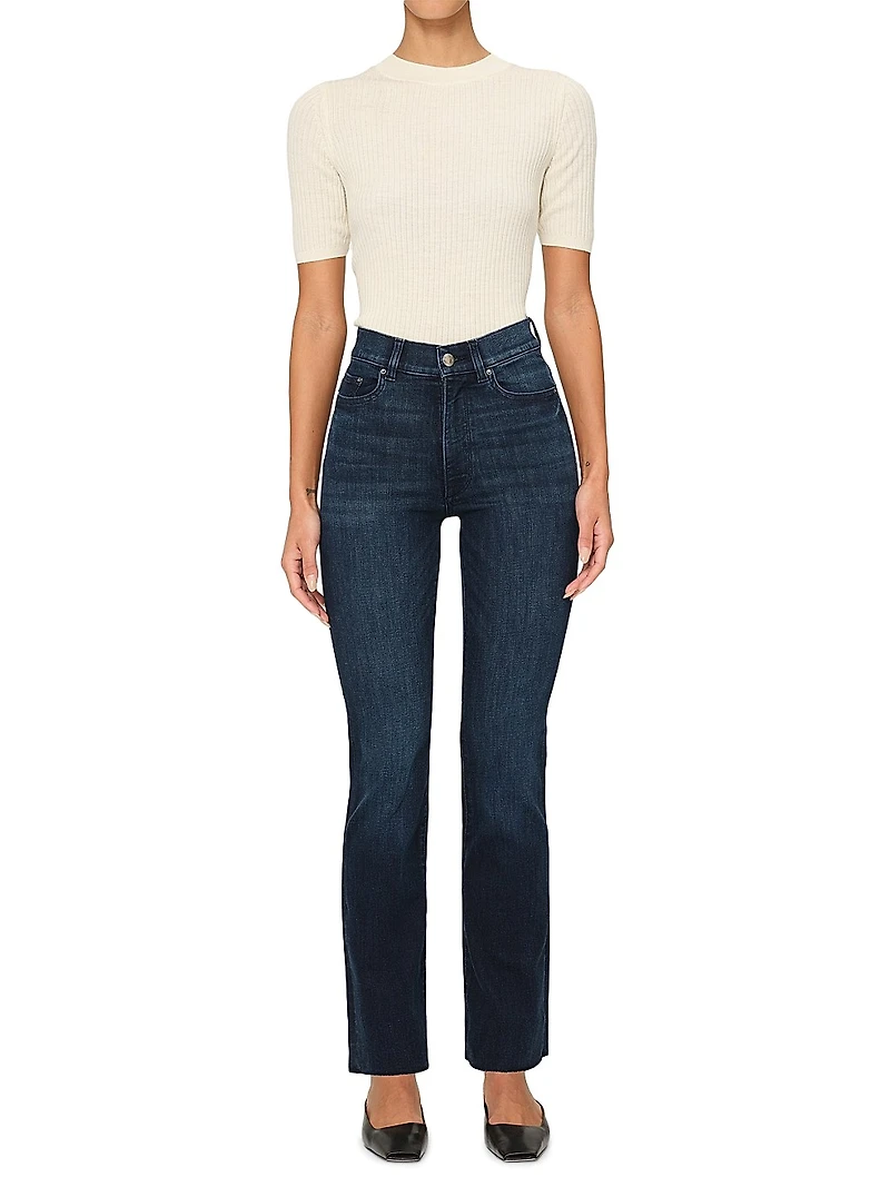 Halle Straight High Rise Instasculp Jeans