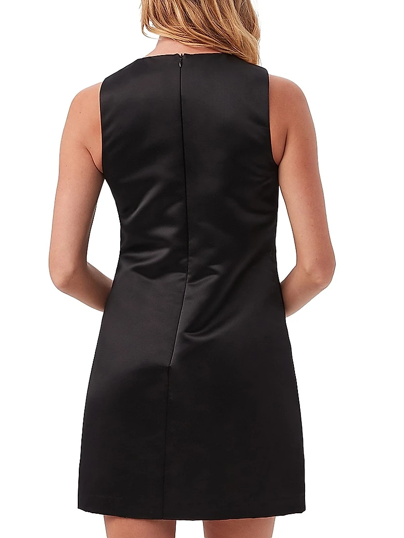 Fairy Tale Embellished Satin Sleeveless Minidress