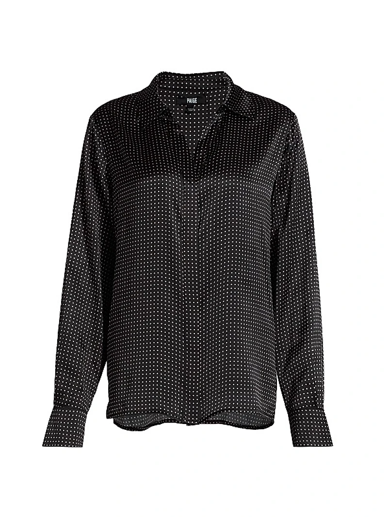 Palmer Printed Silk Shirt