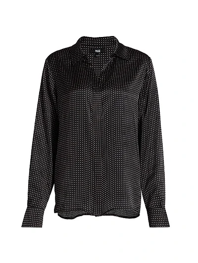 Palmer Printed Silk Shirt