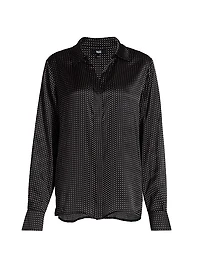 Palmer Printed Silk Shirt