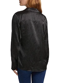 Palmer Printed Silk Shirt