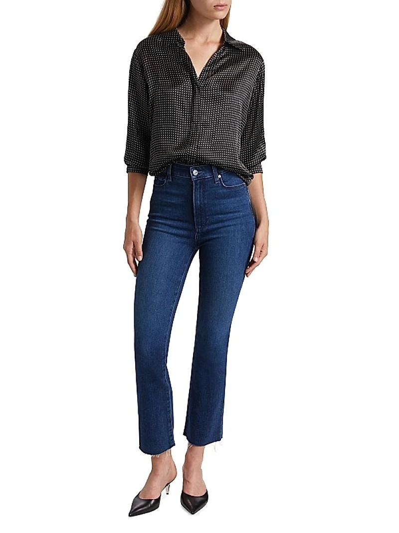 Palmer Printed Silk Shirt