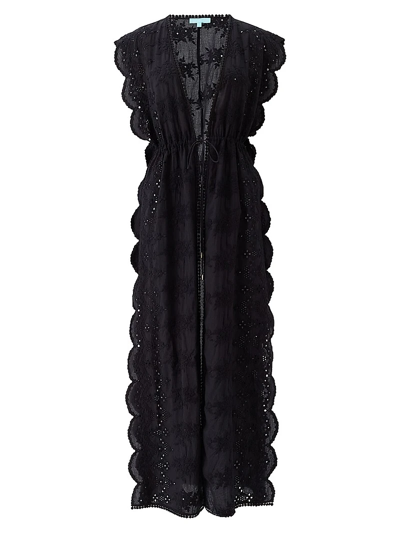 Talitha Broderie Anglaise Maxi Caftan