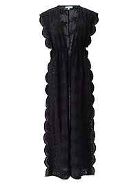 Talitha Broderie Anglaise Maxi Caftan