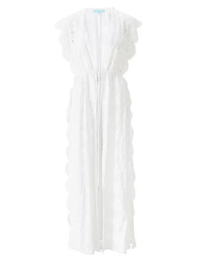 Talitha Broderie Anglaise Maxi Caftan